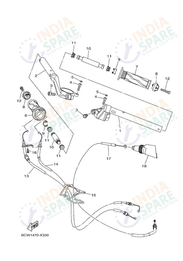 STEERING HANDLE & CABLE